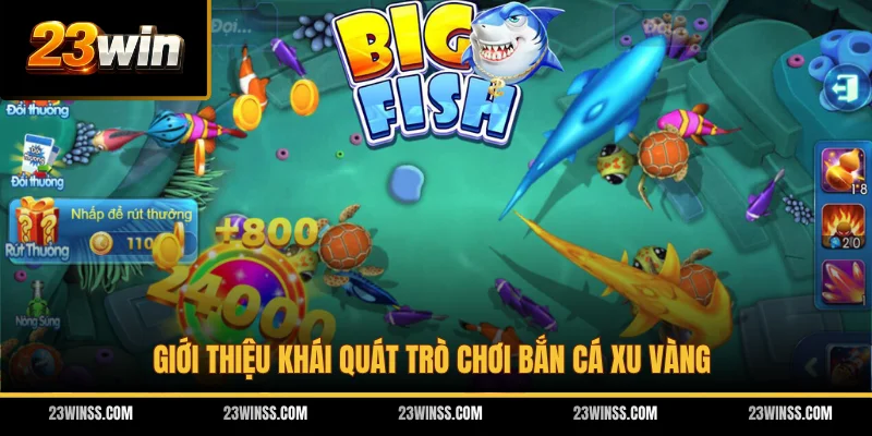 Giới thiệu khái quát trò chơi bắn cá xu vàng